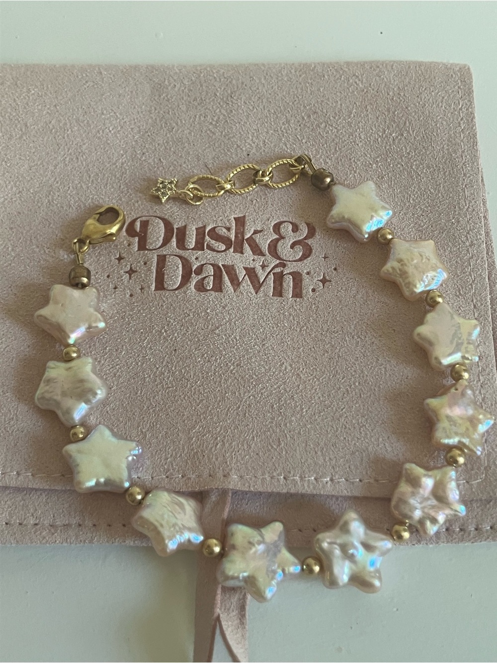 Freshwater Pearl Star Bracelet - Picture 6 of 7